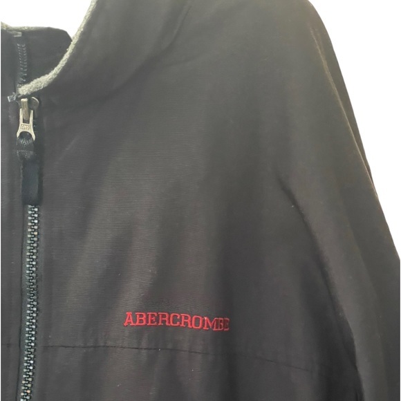 Abercrombie & Fitch performance Coat, Navy, men’s Sz large Jacket Winter‎ EUC - Picture 7 of 8